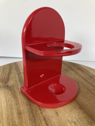 Vintage Mickey Mouse Red Disney High Relief Toothbrush Holder RETIRED HTF - Picture 4 of 5