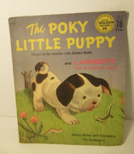 Vintage Little Golden Records The Poky Little Puppy