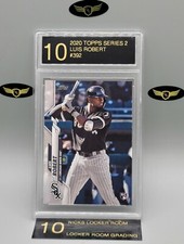2020 Topps Series 2 Chicago White Sox LUIS ROBERT #392 rookie graded mint LRG 10