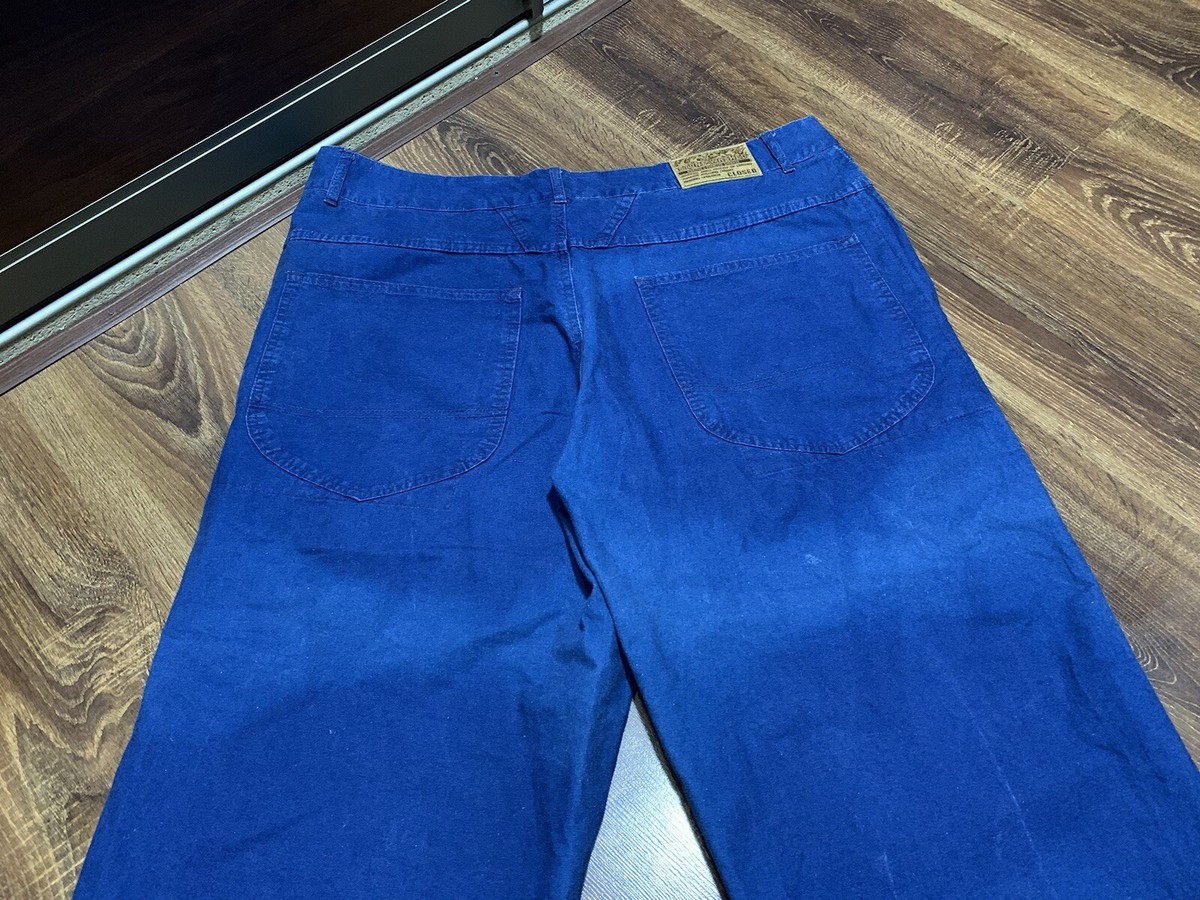 Vintage Marithe Francois Girbaud X Closed Stone Wash Faded Blue