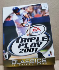 Triple Play 2001 PC, 2000 EA Sports Big Box. new, sealed