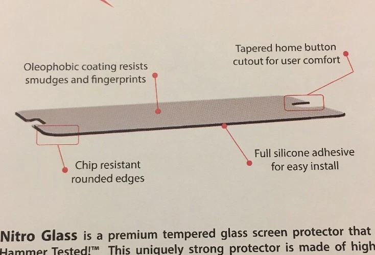 Protector de Pantalla de Vidrio Templado ZNITRO para Samsung Galaxy S9+, Adhesivo Completo, Negro Foto 4 de 4