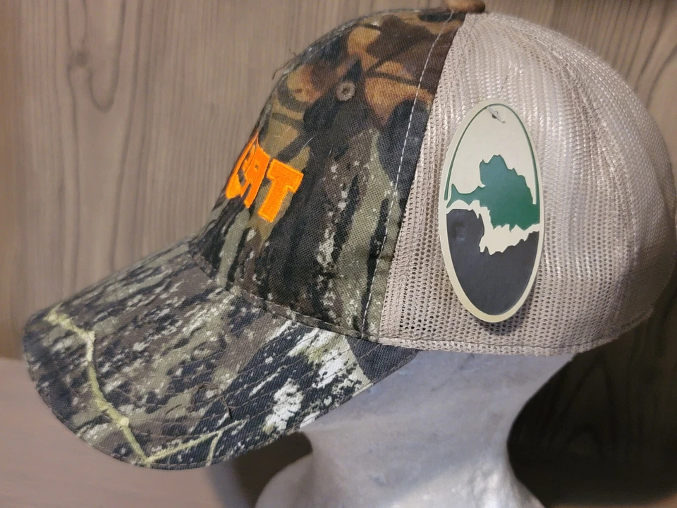 MOSSY OAK MEN'S HUNTING CAMO BASEBALL Hat CAP ADJUSTABLE by Outdoor Cap NWT - Image 2 of 4