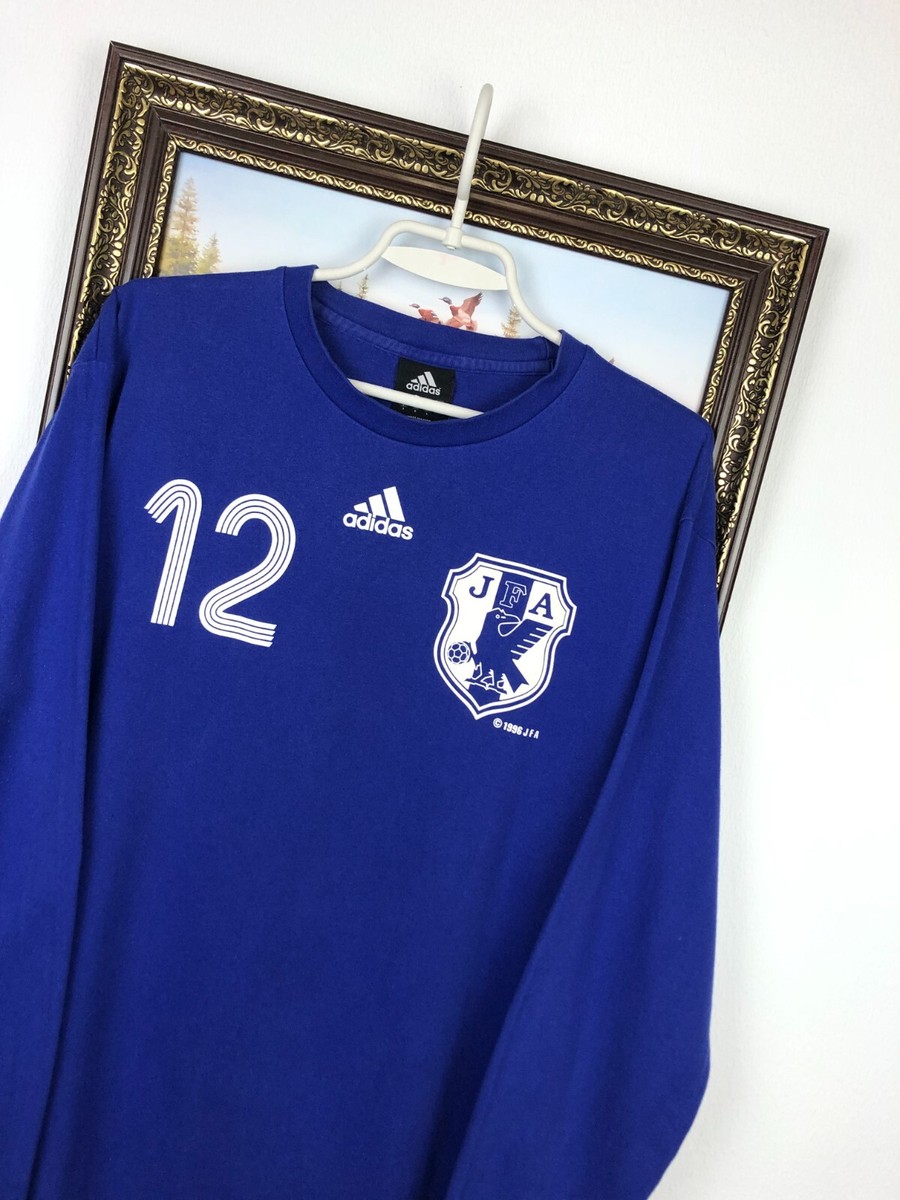 【vintage】adidas デサント製 サッカーシャツ ネイビー vintage】adidas デサント製 サッカーシャツ ネイビー