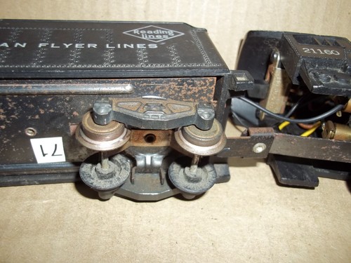 American Flyer 21160 4-4-2 Steam Engine S Gauge Reading Lines Tender (#71) - Picture 12 of 16