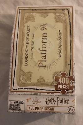 Harry Potter London to Hogwarts Platform 9 3/4 - 400 Piece Jigsaw Puzzle NEW