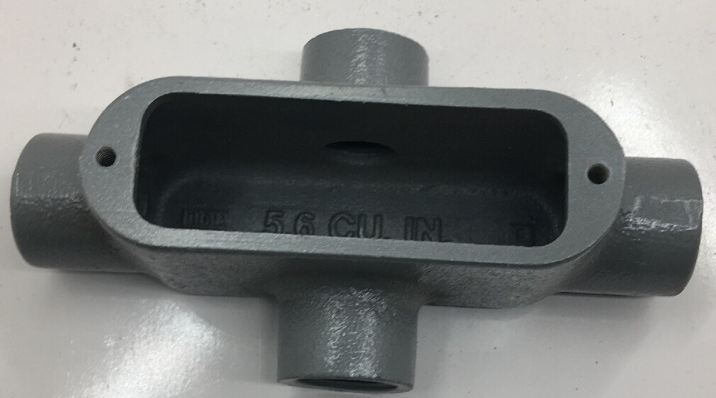 Boîtier De Conduit Killark OX-1 1/2" - Type X, Série O - Neuf Avec Couvercles