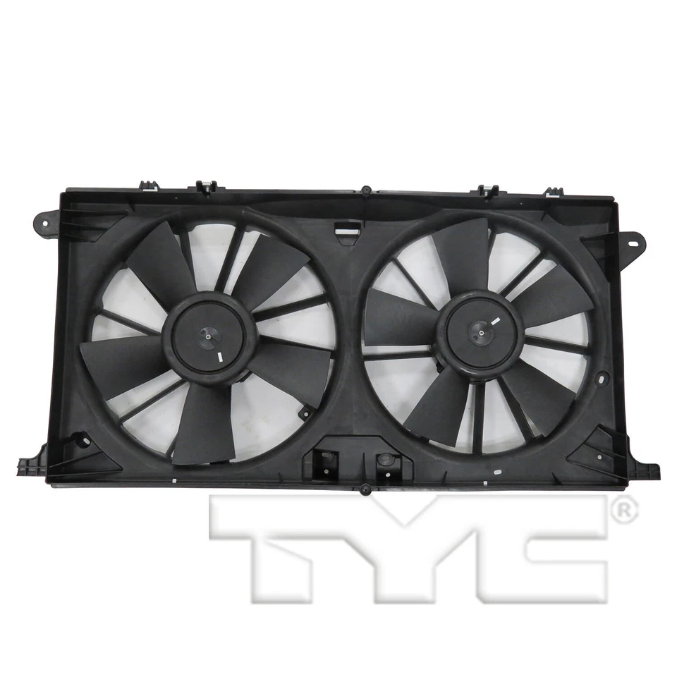TYC Dual Radiator and Condenser Fan For 2015-2018 Ford F-150 18-19 EXPEDITION - Image 2 of 3