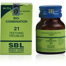 5 X SBL Bio Combination 21 (25g) WORLD CLASS HOMEOPATHY