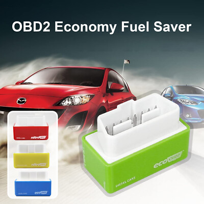 Eco OBD OBD2 Economy Kraftstoffsparer Tuning Box Chip für Benzin Auto Gas sparen