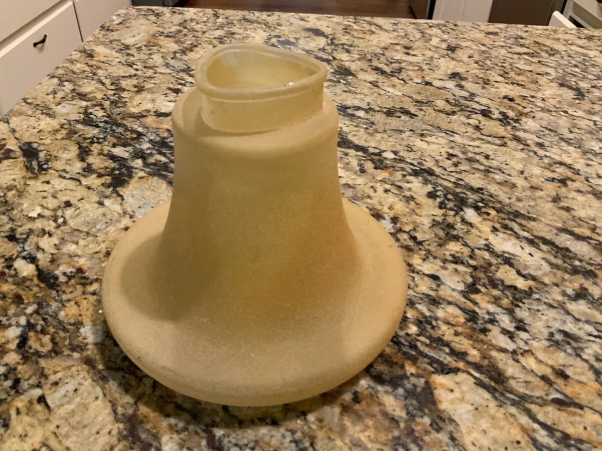 Hunter Ceiling Fan Glass Light Globe Triangle Base Twist And Lock