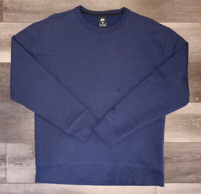Nike SB ISO 'Orange Label' Crew Neck Sweatshirt Navy Mens Medium CV5311-410  | eBay