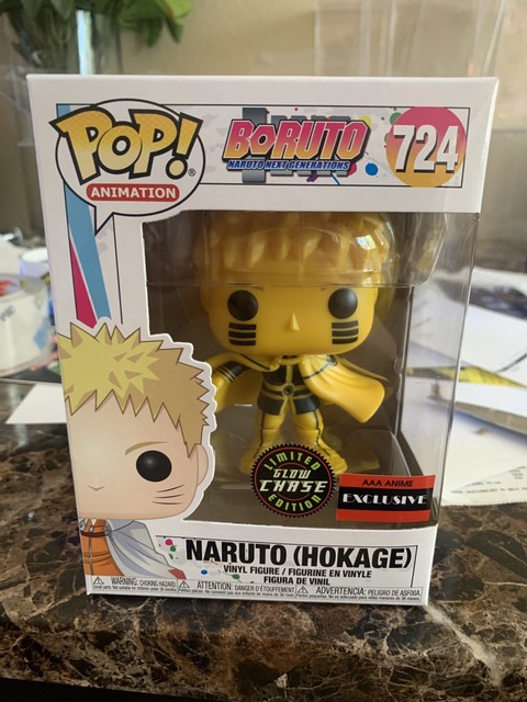 Funko POP! Naruto (Hokage) Boruto Glow in the Dark Chase Figure | eBay