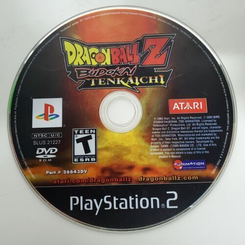 PS2 Dragon Ball Z Trilogy BUDOKAI TENKAICHI 1&2🔥SUPER DBZ ATARI FUNIMATION  NIP 742725276963