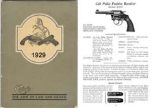 Colt 1929 Revolvers and Automatic Pistols