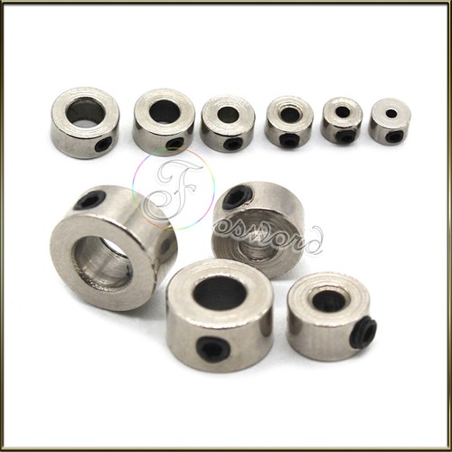 Shaft Collar Stainless Steel Clamp Collar M3 Grub Screw IDφ1.055.05mm