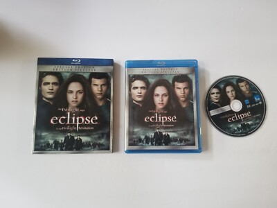 The Twilight Saga: Eclipse (Blu-ray Disc, 2010) Slipcover included