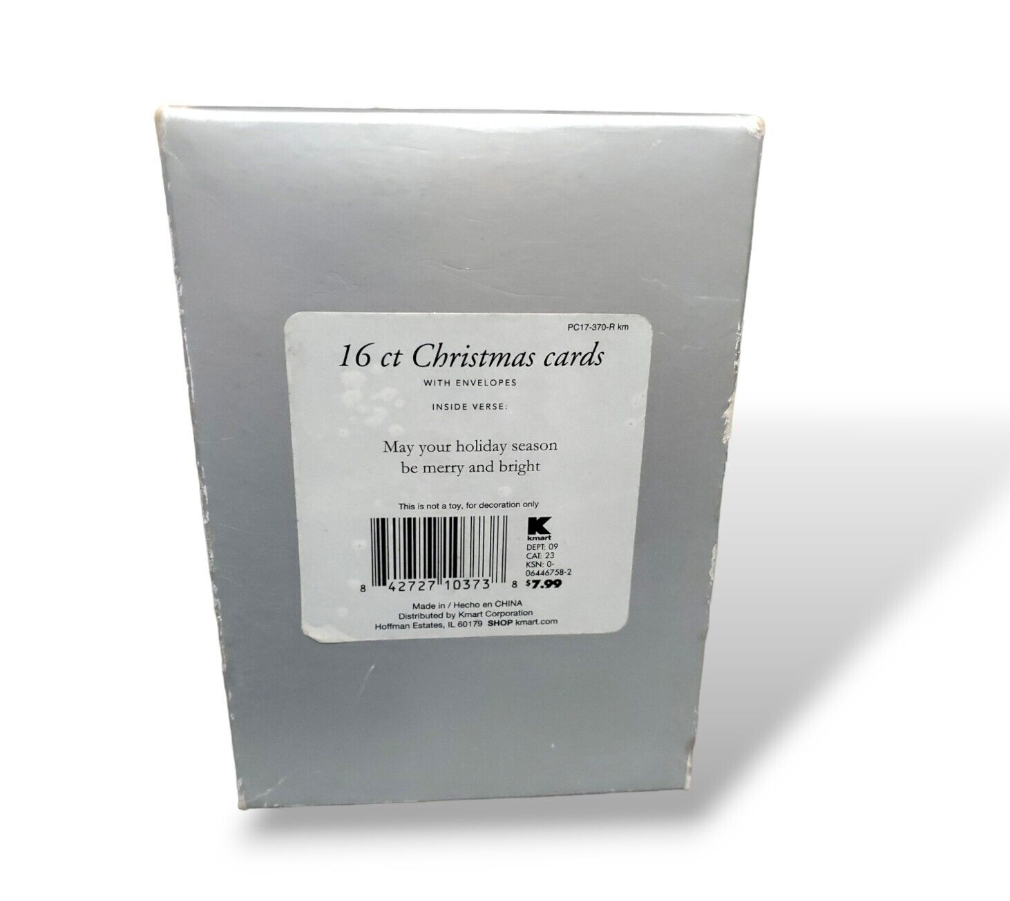 Holiday Kmart Santa Christmas Cards Box Set (16 Cards & Envelopes) eBay