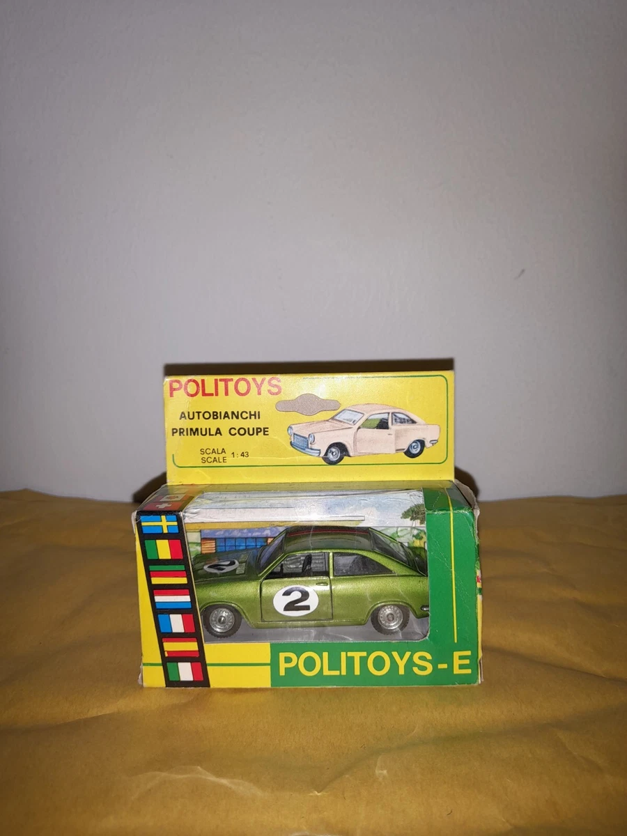 Politoys Autobianchi Primula Coupe 箱付き Articoli di modellismo statico Politoys Scala 1:43 per Autobianchi