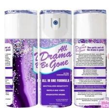 All Drama Be Gone Funny Sarcastic  20oz Tumbler Insulated Travel Mug