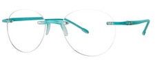 Scojo Gel Rimless Round in Aqua, Blush, or Tortoise