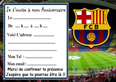 Napravi Rs Generique Kit Anniversaire Foot Invites Fournitures De Loisirs Creatifs Vaisselle