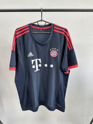 adidas Bayern München サッカーウェア XL Bayern Munich 2015-2016 Third Football Jersey Adidas Shirt