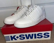 K-SWISS Classic Luxury Edition Tennis Shoes Sneakers White Mens 10