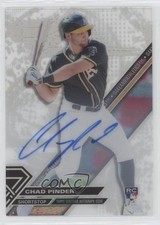 2017 Topps High Tek Auto Chad Pinder #HT-CP Auto 0c2