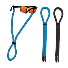 Sunglasses Floating Strap for Swimming Test hanging Anti-slip 2 Pcs Black blue