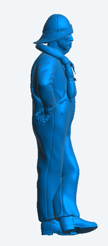 Figurine équipage TG26B - RAF Air-Sea Rescue Launch Whaleback Crash tender échelle 1/24 - Photo 8 sur 29