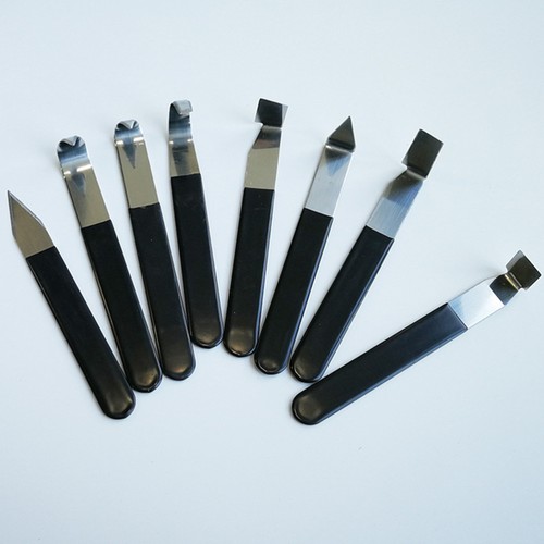8pcs Clay Fettling Tools Stainless Tools Handmade for DIY - Picture 3 of 12