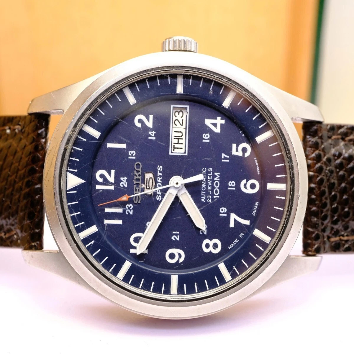 Seiko 5 Sports Stainless Steel 23 Jewels Wristwatches for sale | eBay