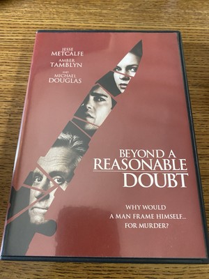 BEYOND A REASONABLE DOUBT - (DVD, 2009) - Michael Douglas, Amber