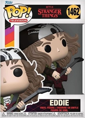 Funko POP! - Stranger Things - Eddie with Guitar Figur
