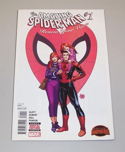 Amazing Spider-Man: Renew Your Vows #1 (August 2015) 1st Annie Parker! WarZone!!