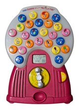 Vtg Electronic VTECH BUBBLE GUM PHONICS FUN Learning Toy 1999 For Parts