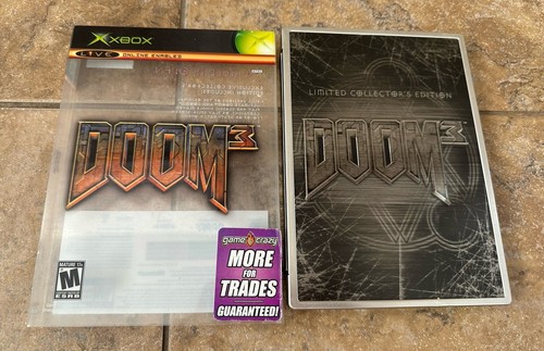 Doom 3: Limited Collector's Edition (Microsoft Xbox, 2005) CIB W/ Manual - Picture 2 of 8