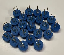 Qty. 23 - BOURNS 3345 NSNP - TRIMMER 100 OHM 1W PC PIN TOP. NOS