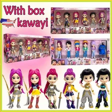 6PCS Xmas Gift Rumi Mira Zoey Doll Kids Toy Cosplay Kpop Demon Hunters US