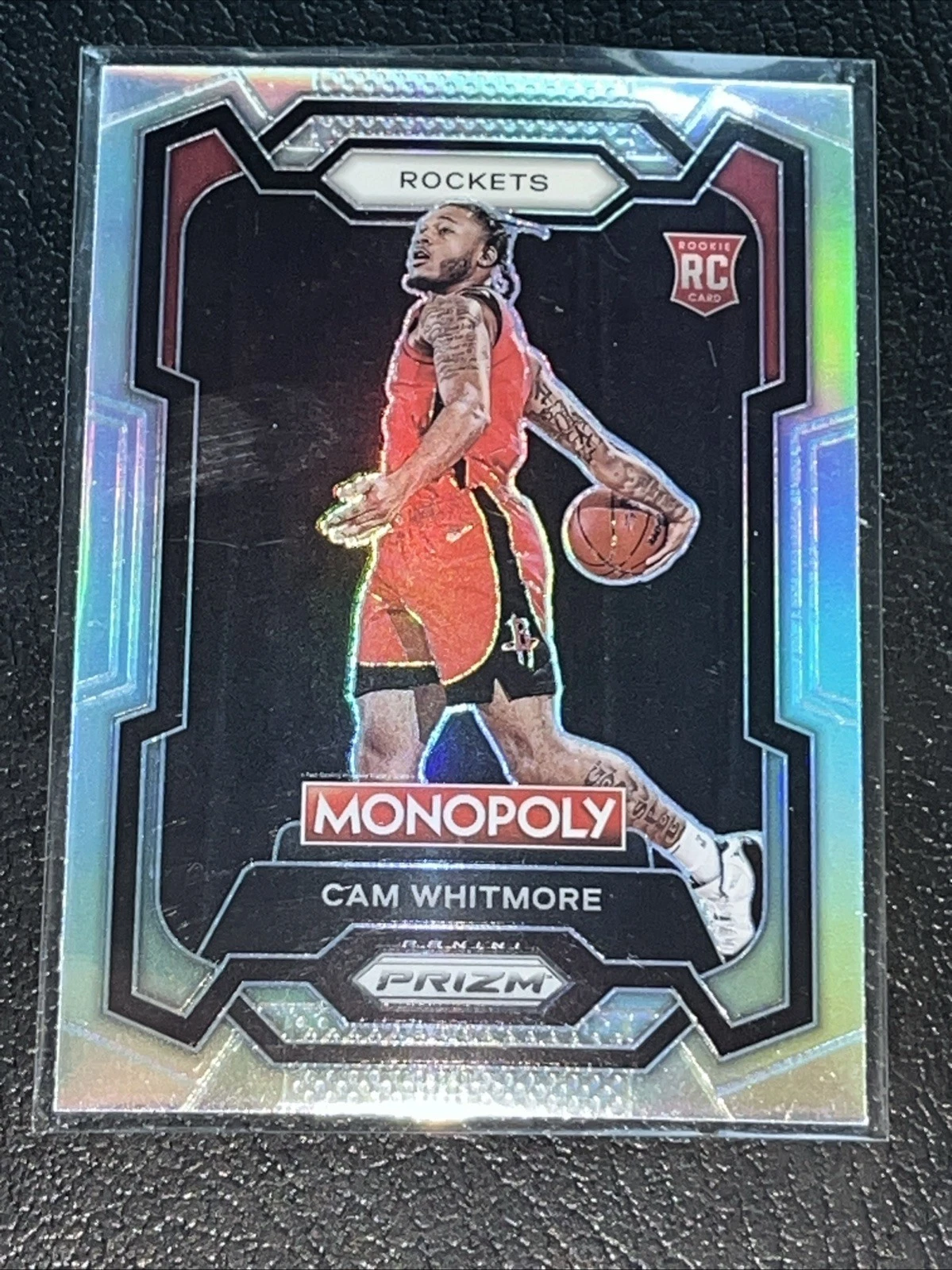 2023-24 Panini Prizm Monopoly - Silver Prizm #31 Cam Whitmore rookie card