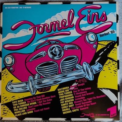 LP Formel 1 - Herbst 1985,m. Kate Bush, Marillion, Simply Red, Tina Turner uvam.