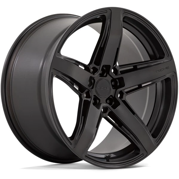 Niche M269 Teramo 20x9 5x112 +42mm Matte Black Wheel Rim 20" Inch - Image 2 of 4