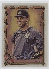 2023 Allen & Ginter Hot Box Silver Portrait Short Print Derek Jeter #391 HOF r4p