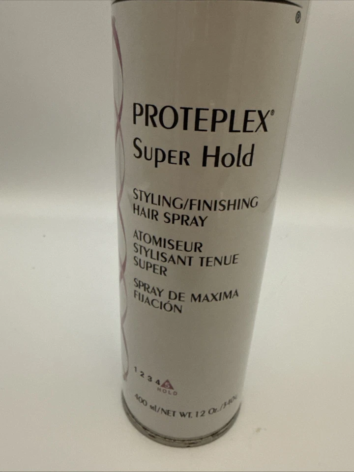 Nucleic-A Proteplex Super Hold (5) PULVERIZADOR DE CABELO 12 OZ, Novo (pesa 13,4 oz) 2004 - Imagem 2 de 4