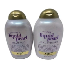 OGX Smoothing Liquid Pearl Shampoo & Conditioner Set 13 oz