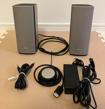 Bose Companion 20 Multimedia Speakers Silver Used Tested for PC Laptop from Japa