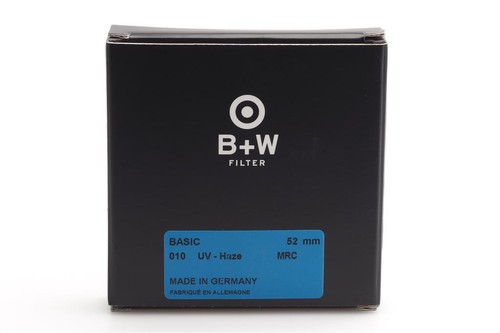 B&W Filtre UV Haze Et Protection 52 Mm, MRC Nano, XS-Pro