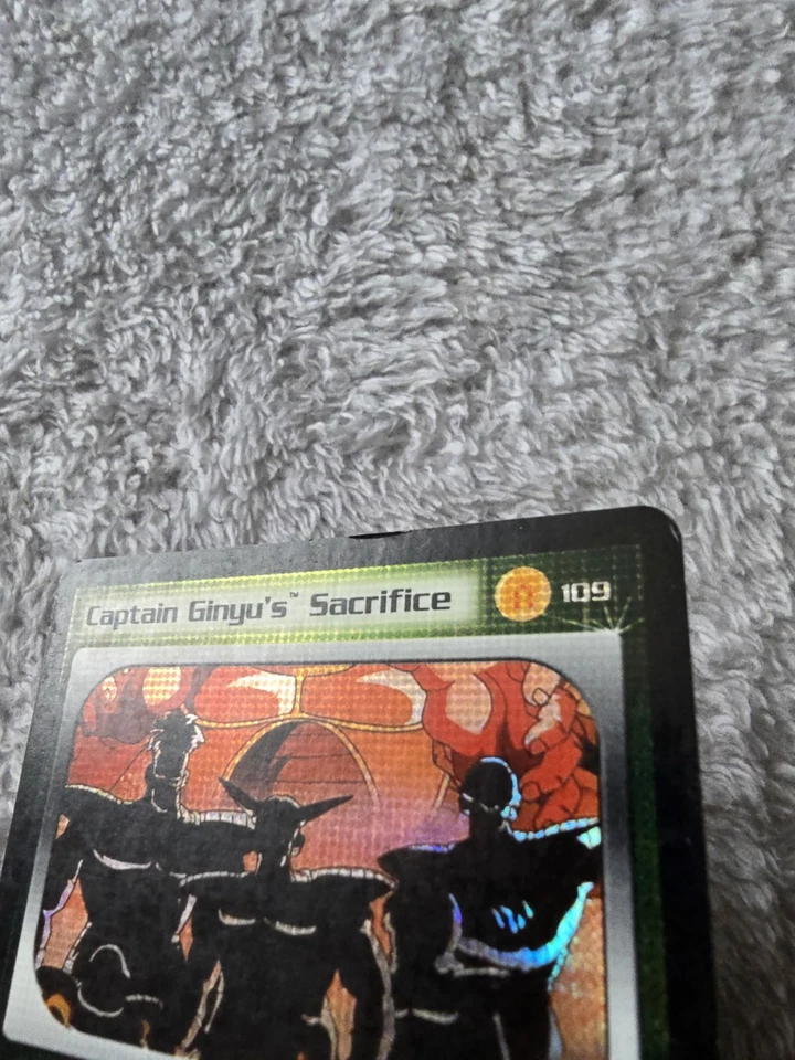 DBZ Dragon Ball Z FOIL Captain Ginyu's Sacrifice 109 CCG Unlimited Frieza Saga - Image 2 of 4