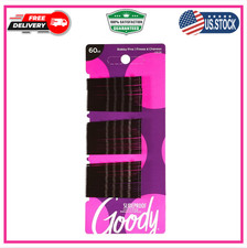 Goody SlideProof Bobby Pins, Black, 60-count 1942233